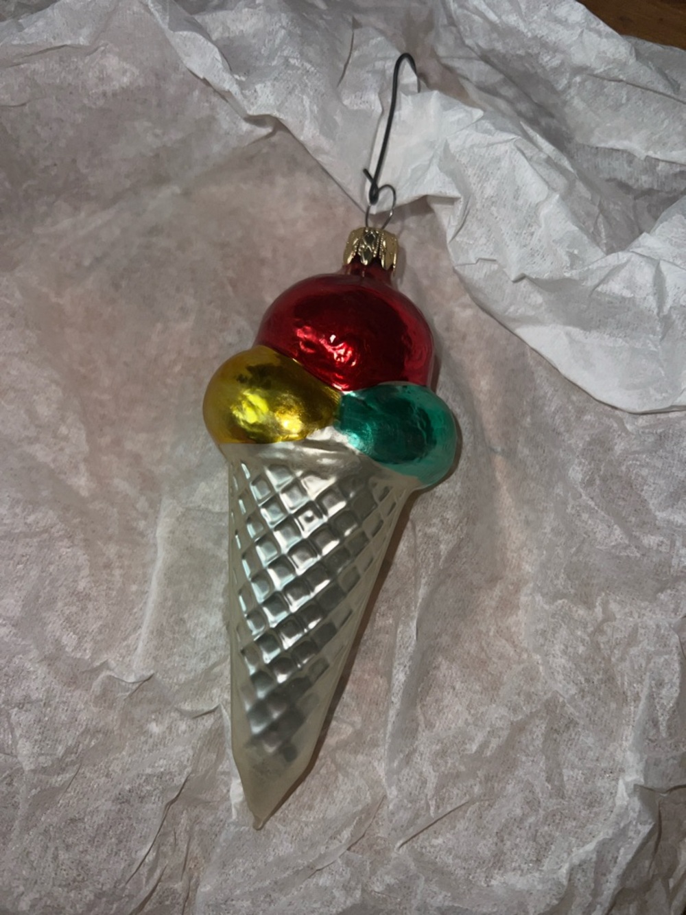 Plastic Icecream Ornament